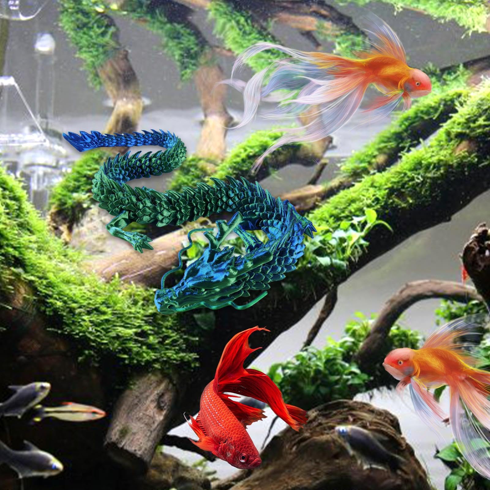 Amazon.co.jp: 3D プリントドラゴン 3D プリント中国のドラゴン神龍